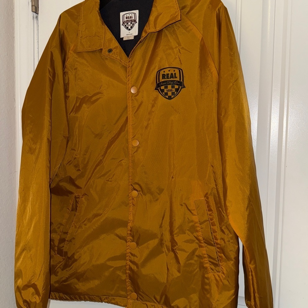Vans x REAL collab windbreaker Mens large